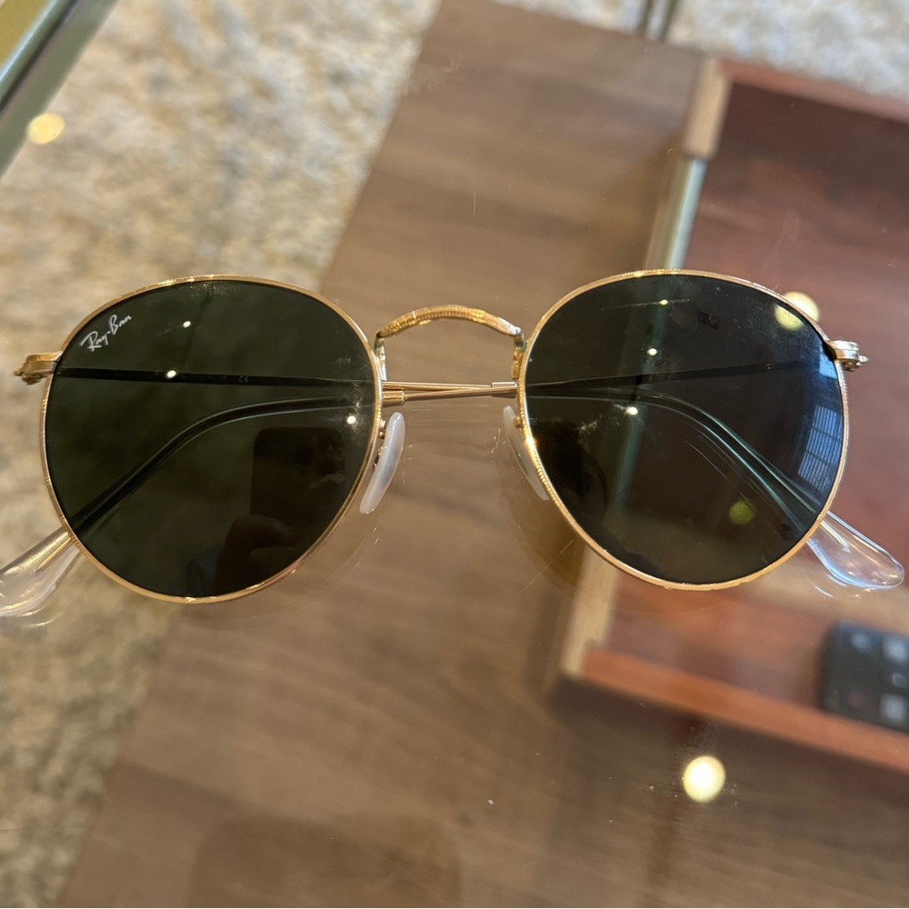 Ray Ban Round Metal Sunglasses